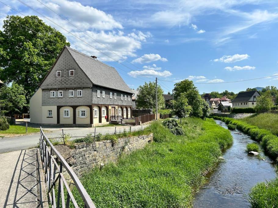 Ferienwohnung Ornella Mit Sauna, Whirlpool Großschönau Kültér fotó