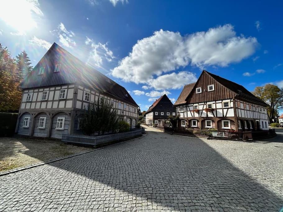 Ferienwohnung Ornella Mit Sauna, Whirlpool Großschönau Kültér fotó