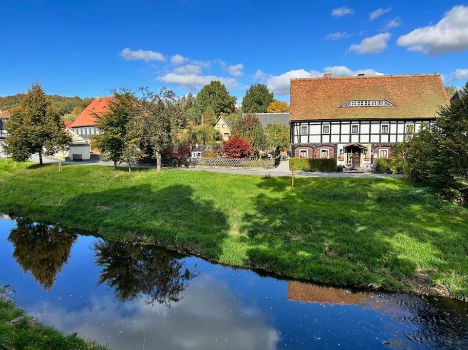 Ferienwohnung Ornella Mit Sauna, Whirlpool Großschönau Kültér fotó